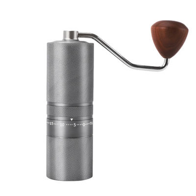 Roestvrij staal houten handvat handleiding Espresso grinders Al-alloy C2 voor koffie thee gereedschappen