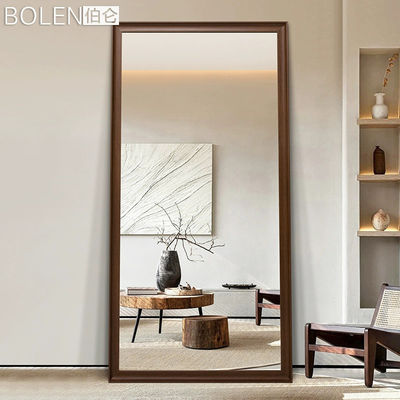 Volledige grootte kleedkamer spiegel met standhouder milieuvriendelijk glasmateriaal