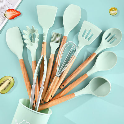 Custom Logo 3000pcs Silicone Keukengereedschap Set Duurzaam en duurzaam voor het koken