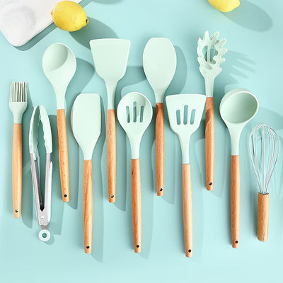 Custom Logo 3000pcs Silicone Keukengereedschap Set Duurzaam en duurzaam voor het koken