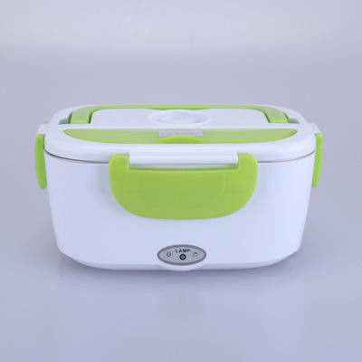 Grote draagbare plastic lunchbox met automatische verwarming voor volwassenen en kinderen op school