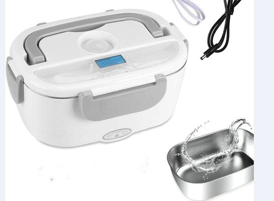 Behoorlijke USB-oplaadbare elektrische lunchbox voor thuisverwarmbare plastic voedselcontainer