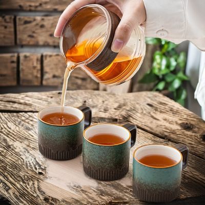 Unieke handgemaakte ei-vormige koffiebeker voor kamperen Nordic 50 ml capaciteit