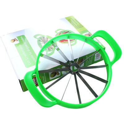 Home Keuken Bamboe watermeloen slicer roestvrij staal fruit snijmachine voor groenten