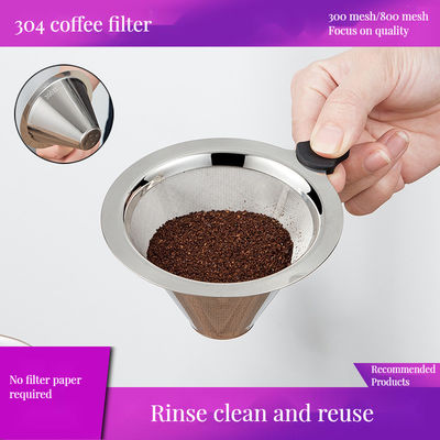Classic Design roestvrij staal koffie-druppelfilter voor restaurant en thuisbrouwen