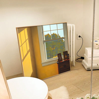 Decoratieve Scandinavische Art Deco Canvas Print 'Sunshine' Stillevenscène met raam