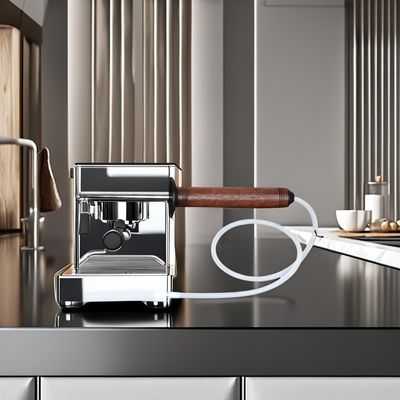 Espresso reinigingsborstel met anti-brandende handgreep druk stoom koffiezetapparaat essentieel