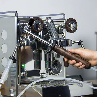 Espresso reinigingsborstel met anti-brandende handgreep druk stoom koffiezetapparaat essentieel