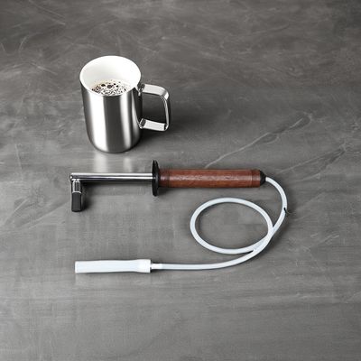 Roestvrij staal professionele klassieke espressomachine stoomreinigingsborstel voor baristas