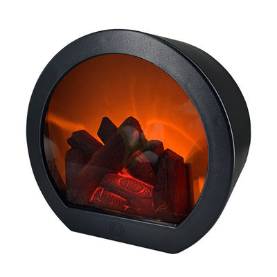 Plastic Indoor LED Wandlamp Batterij Touch Flame Kaarinlicht voor feest decoratie