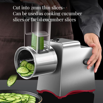 Elektrische snijmachine voor het snijden van salades met meerdere functies