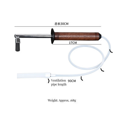 Gestookte Espresso machine reinigingsborstel met anti-brandende handvat druk stoomborstel