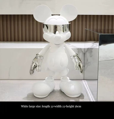 Eco-vriendelijke moderne Mickey Mouse keramische ornamenten voor woonkamer TV-kast Bar Decor