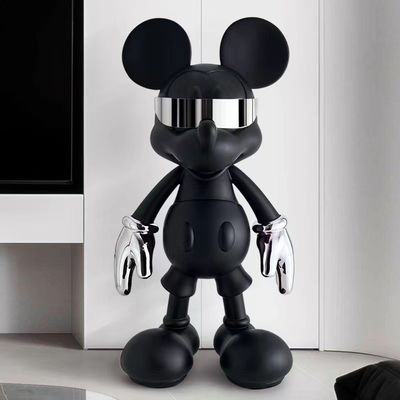 Eco-vriendelijke moderne Mickey Mouse keramische ornamenten voor woonkamer TV-kast Bar Decor