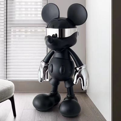 Modern keramisch decor met Cyberpunk Mickey Mouse voor multifunctionele ruimte