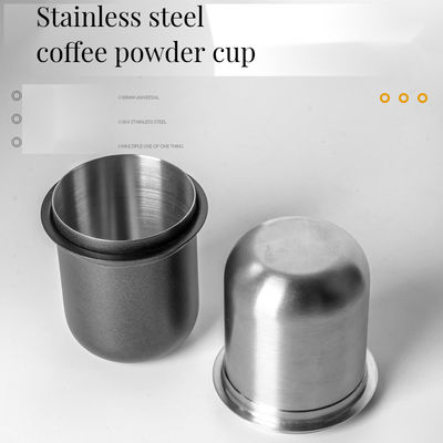 Hands-free roestvrij staal bekertje Duurzame koffiepoeder opslagpot voor moderne keukens