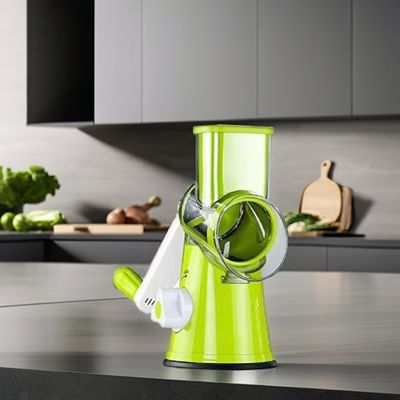 Multifunktioneel roterend trommelgroentehaker Verticale snijmachine voor gereedschap voor groenten en fruit