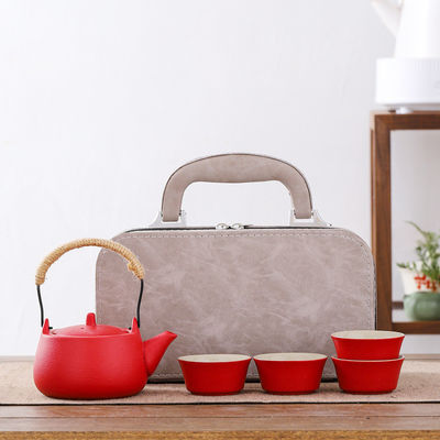 Moderne stijl Outdoor Travel Tea Set met aanpasbaar logo en duurzaam porselein