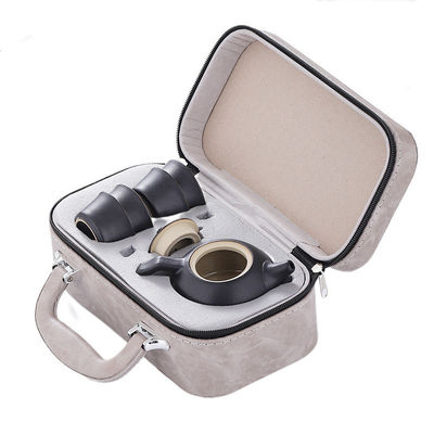 Moderne stijl Outdoor Travel Tea Set met aanpasbaar logo en duurzaam porselein