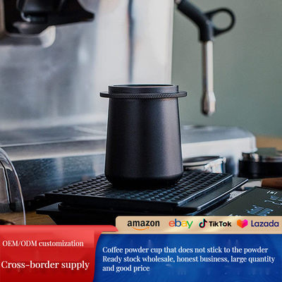 Keramische koffiedosisring 51/58mm Aluminium legering WDT gereedschap voor Espresso Sniffing Mug