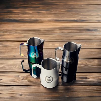Koffie-Tee gereedschap 350 ml/500 ml roestvrij staal Latte Art melkpot voor espresso pot