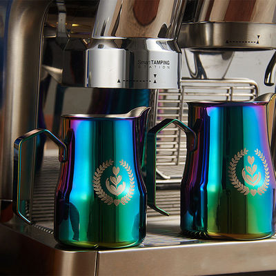 Koffie-Tee gereedschap 350 ml/500 ml roestvrij staal Latte Art melkpot voor espresso pot