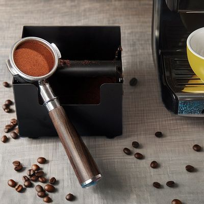 Schokabsorberende, niet-glijdende siliconen knockbox voor het perfect malen van thee en koffie