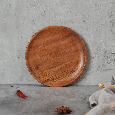 Op maat gemaakte vaste houten fruitplaten en manden Prijs voor unieke duurzame serveeroplossingen