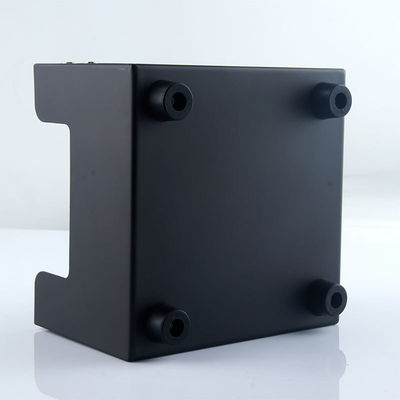 Cuboid Tamper Mat Knock Box Minimalist Design Style Roestvrij staal Afneembare Bar Niet-glij basis Voedsel veilig siliconen