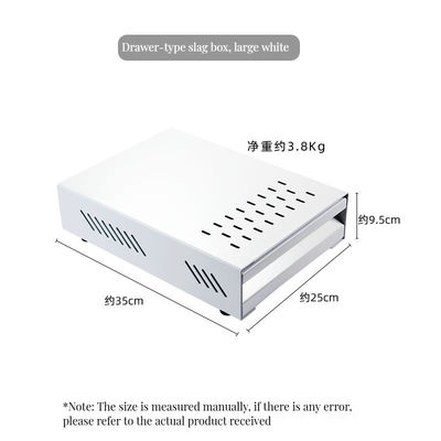 Gepersonaliseerde grootte roestvrij staal knock box voor thuis espresso modern klassiek ontwerp