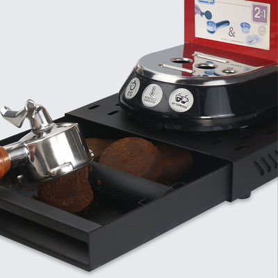 Gepersonaliseerde grootte roestvrij staal knock box voor thuis espresso modern klassiek ontwerp