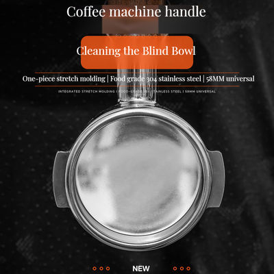 58 mm Duurzaam klassiek stijl roestvrij staal blind basket Single Pack Portafilter Reinigingsinstrument voor koffie thee