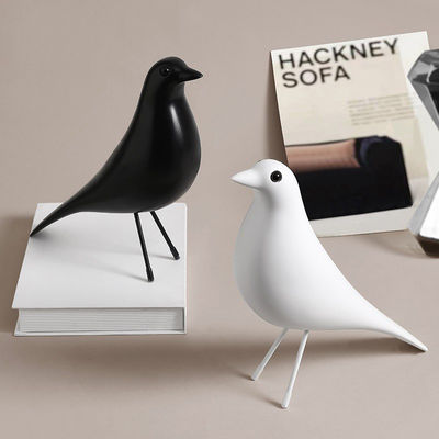 Meerdere kleuren hars ornament Eenvoudig vogelontwerp voor Art Deco-stijl Huis woonkamer