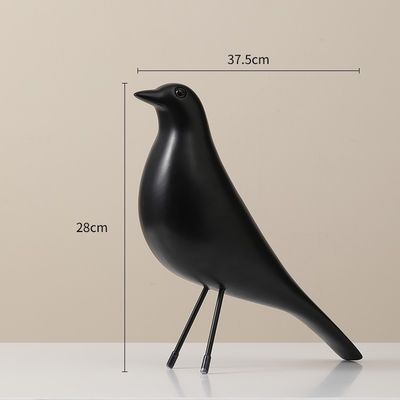 Meerdere kleuren hars ornament Eenvoudig vogelontwerp voor Art Deco-stijl Huis woonkamer