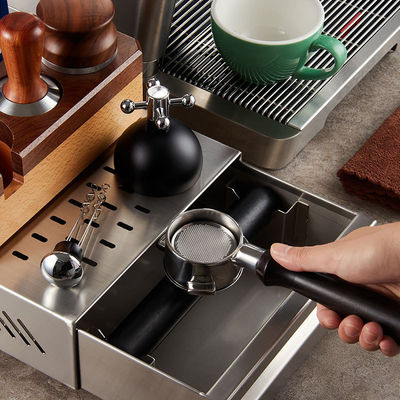 Koffiegroenten Emmer Verdikte laken Type roestvrij staal Knock container met staaf