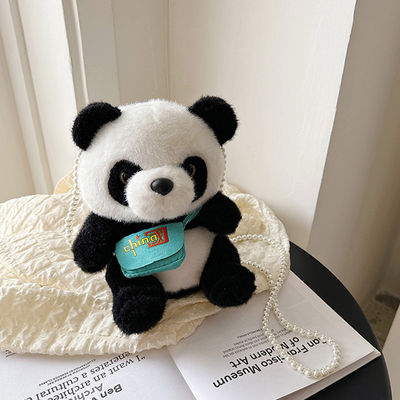 INS Style Kawaii Bamboe Tube Panda Set Plush Toy OEM/ODM voor verjaardagscadeau voor kinderen