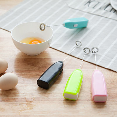 Functionele zilveren melkfoenpotten Handkeuken Whisk Mixer voor milkshake