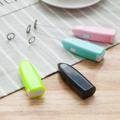 Duurzaam roestvrij staal siliconen ei koffie melk schuim handheld elektrische whisk