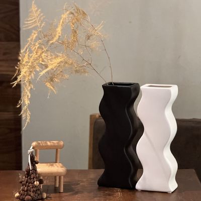Sterrenhemel Eettafel Decoratie Moderne en elegante witte keramische vaas voor huisversiering