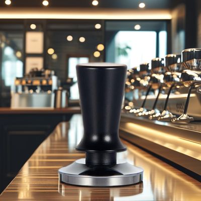 Barista's Choice Custom Logo Aluminium Alloy Koffiemachiner met veerbelasting gekalibreerd