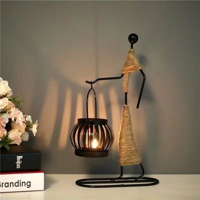 Zilveren ijzeren kandelaar houder Een must-have voor magische bruiloft kerst instellingen
