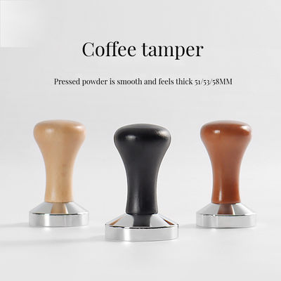 Gegote ijzer draagbare roestvrij staal koffiemachiner 51mm 53mm 58mm Groottes voor Barista Keuken Espresso Distributors