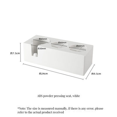 Duurzaam roestvrij staal 58mm koffievervalser voor modern ontwerp Compact ABS Stand