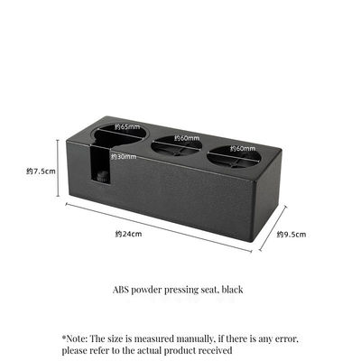 Duurzaam roestvrij staal 58mm koffievervalser voor modern ontwerp Compact ABS Stand