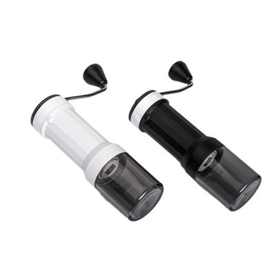 30 g capaciteit Plastic body handmatige koffiemolen met externe verstelbare keramische boor