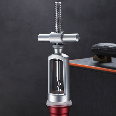 Multifunktioneel roestvrijstalen wijnopentjes met zink legering laserafdrukbaar geschenk