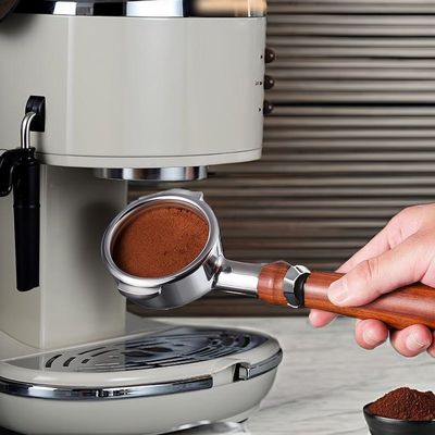 Verbeter uw koffie spel met de veelzijdige 51mm en 58mm magnetische koffie dosering ring