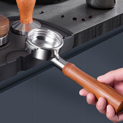 Magnetische houten koffiedosisring voor restaurant en huis