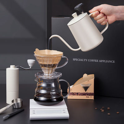 600 ml Europe Design draadloze roestvrij staal handmatige koffiemolen met verstelbare snelheid 48 mm Flat Burr