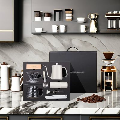 Draadloze handmatige koffiemolen met deksel van roestvrij staal 48 mm vlakke boor instelbare snelheid